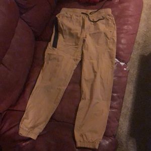 American eagle nylon joggers